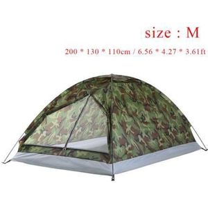 1.2KG 2 Persoon Tent Ultra Licht Enkele Laag Waterdicht Camping Tent PU1000mm Met Rugzak Wandelen
