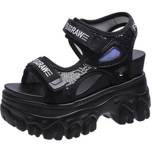 Sport Oude Schoenen Sandalen Vrouwen Zomer All-Match Dikke Zolen Klittenband Zachte Zolen Lichtgewicht sandalen Platform Schoenen