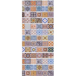 Pvc Behang Imitatie Tegels Eenvoudige 13 Stuks Van Diy Trap Stickers, Stap Stickers Muurstickers