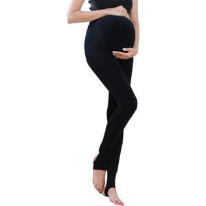 Dikke Plus Fluwelen Warme Moederschap Leggings Voor Zwangere Vrouwen Kleding Gebreide Slim Hight Taille Zwangerschap Leggings Moederschap Broek