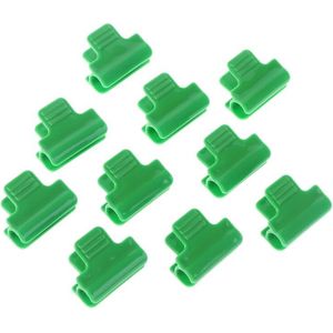 100Pcs Behuizing Clip Kas Film Frame Groente Fruit Cover Insect-Proof Zonnescherm Bevestigingsclip Tool Plastic