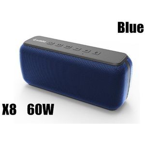 60W Anti Bluetooth Speaker Waterdichte Draagbare Kolom Bass Speaker Subwoofer Super Bass Usb/Tf Card Muziek center Sound Bar