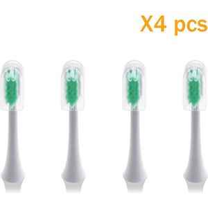 4 Stuks Elektrische Tandenborstel Hoofd Voor Xiaomi Soocare X1 X3 Sonic Vervanging Diepe Reiniging Opzetborstels Voor Soocas X3 x1 X5