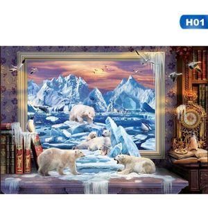 1000 Stuk Kinderen Plezier Vroeg Leren Puzzel Legpuzzels Dier Landschap Cartoon Speelgoed Wanddecoratie Voor Volwassen Kids