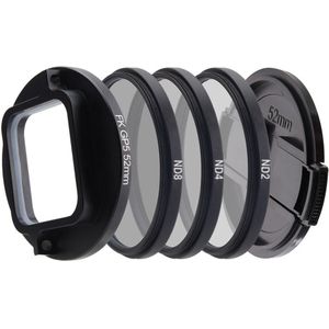 Go Pro Hero 5 6 7 Zwart Actie Camera Filter 52mm Polarize CPL/ND 2 4 8 /UV Beschermen Filters Voor GoPro Hero 5 6 7 Accessoires