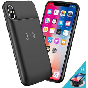 Draadloze Telefoon Oplader Case Voor Iphone Se Backup Power Bank Voor Iphone X/Xs Draagbare Batterij Power opladen Case