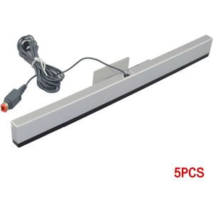 5Pcs Afstandsbediening Ray Sensor Praktische Professionele Bar Signaal Accessoire Wired Ontvanger Ir Infrarood Voor Wii
