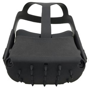 Zachte Siliconen Vr Helm Beschermende Shell Cap Zweet-Proof Eye Mask Cover Voor Oculus Quest Vr Bril helm Accessoires