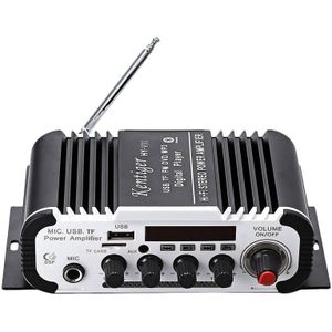 Kentiger Hy-V11 Bluetooth Versterker 2-Kanaals Super Bass Audio Versterker Met Afstandsbediening Tf Usb Fm 85Db mp3 Fm Radio