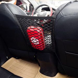 Auto-Styling Universal Nylon Mesh Auto Netto Opslag Pocket Rear Back Seat Organizer Tassen Opknoping Bagage Houder mesh in kofferbak