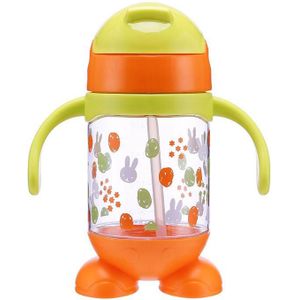 Babyvoeding Flessen Cups Kids Water Melk Fles Zachte Mond Eendenbek Sippy Baby Drinken Training Zuigfles 300/500ml