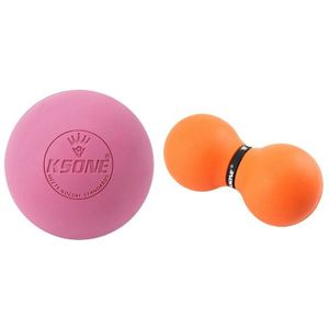 Ksone Massage Bal 6.3Cm Fascia Bal Lacrosse Bal 5 Met Spier Relief Massage Bal Pinda Vorm Massage Bal 5