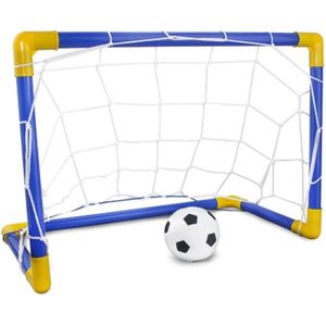 Kinderen Vouwen Voetbal Doel Set Met Bal Luchtpomp Voor Kinderen Parken Strand Outdoor Indoor Sport Spel Speelgoed 44.7X25.2X31.8 Cm