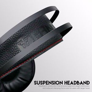 Hoofdtelefoon Oortelefoon Headset Rgb Licht Bedrade Usb Zachte Verstelbare Voor Playing Game LFX-ING