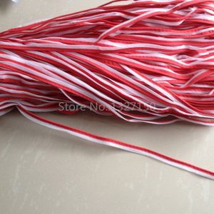 10Mm X 50M Rode Reflecterende Piping Stof Strip Rand Braid Trim Tape Naaien Voor Kleding Tas Cap broek