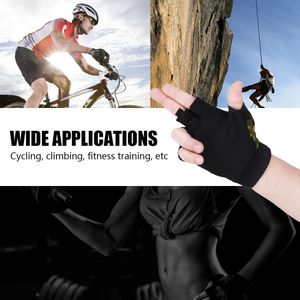 Unisex Kinderen Kids Verstelbare Bike Handschoenen Half Vinger Ademende Anti-slip Voor Sport Riding Fietsen Duurzaam Antislip Handschoenen