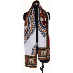 Mr Hunkle Mode Winter Oversize Plaid Afrikaanse Print Unisex Katoen Wrap Dashiki Sjaal