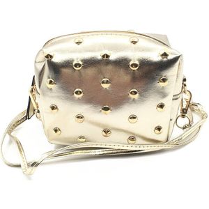 Klinknagel Mini Tassen Voor Vrouwen 2022 Lederen Messenger Tassen Schoudertas Vrouwen Crossbody Vrouwelijke Handtassen Dames Schattige Bolsas Femininas