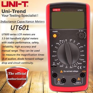 UNI-T UT601 Inductieve Capaciteit Meter, weerstand/Condensator/Diode/Transistor Test Op-Off Piep Laagspanning Scherm
