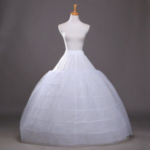 Bruiloft Onderrok Puffy Baljurk Petticoat 6 Hoops Voor Bruid Jurk Quinceanera Hoepelrokken Crinolina De Quinceanera