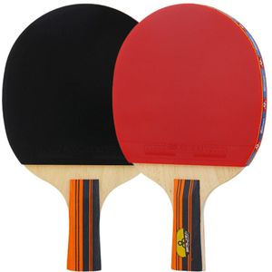 Table Tennis Ball and Bat Set 2 Ping Pong Bats 3 Ping Pong Balls Pack Home Sport Indoor Entertainment