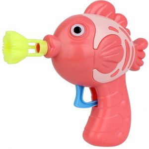 Leuke Vis Zeep Water Bubble Bubble Blower Machine Speelgoed Voor Kids Kinderen Manu L9CD
