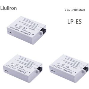 LPE5 LP-E5 Lp E5 Batterij + TYPE-C Dual Charger Voor Voor Canon 450D 500D 1000D Kus X2 X3 F Rebel xsi Xli Xs L15 Camera