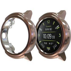 Cover voor Ticwatch E Smart Horloge Case voor Tic Horloge E Soft TPU Siliconen Protector Bumper Ultra-dunne Frame horlogeband Accessoires