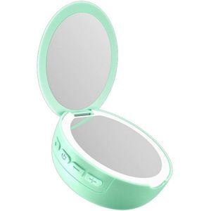 Led Make-Up Spiegel 20 Vanity Light Bluetooth Audio Vergrootglas Aanrecht Touch Screen Cosmetische 10x Vergrootglas Kleine Spiegel Schoonheid