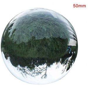 Crystal Ball Grote Transparante Kristallen Bol Geluk Regenboog Foto Kristal Bal