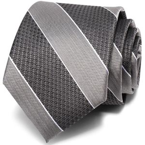 Brand Business Tie Voor Mannen Stropdas Classic Black Paisley 7Cm Jurk Pak Gentleman Work Party geschenkdoos