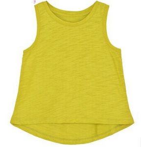 Y460 Zomer Kinderen Baby Katoen Ademend Vest Jongens En Meisjes Bamboe Katoen Candy Pure Kleur Dieptepunt Shirt