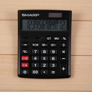 Sharp CH-M12 Kleine Desktop Rekenmachine Kantoor Financial Accounting Computer