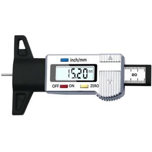 Digitale Autoband Loopvlak Dieptemeter Meter Abs Plastic Measurer Tool Remklauw Dikte Meters Band Bewaking Systeem 1 Stuk