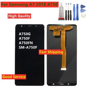 6.0 ""Voor Samsung Galaxy A7 A750 A750G SM-A750F SM-A750FN Touch Screen Digitizer Lcd Display Voor Samsung A72017 A720 display