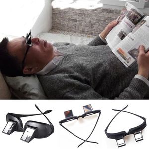 Grappige Lazy Periscope Horizontale Reading TV Sit View Glazen Op Bed Liggen Bed Prism Spectacles leesbril liggen