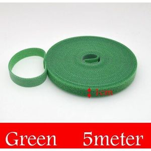 5Meter/Roll Herbruikbare Kabel Bandjes Kabelbinders Zelfklevende Haak-En-Loop Nylon Bevestiging Tape haak Bandjes Draad Organisator