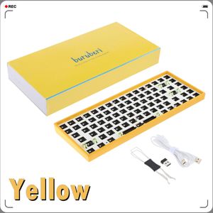 Buruberi KD84 84 Toetsen Bluetooth5.0 2.4G Draadloze 3/5pin -Swap Mechanische Toetsenbord Diy Kit Usb Gebouwd-In Batterij Rgb Backlight