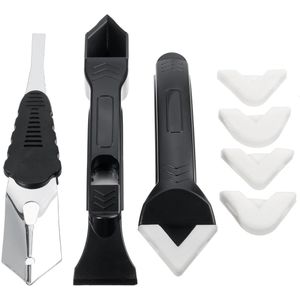 Siliconen Remover Kalefateren Finisher Kit Glad Schraper Grout Kit Tools Plastic Handgereedschap Set Accessoires