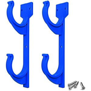 Zwembad Pole Hanger Set Plastic Duurzaam Multi Purpose Haken Kit Voor Blad Harken Skimmers Vacuüm Slangen