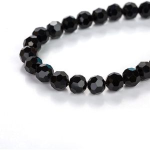 Kralen 30 Pcs 8 Mm Ronde Facet Kristal Glazen Kralen Voor Maken Van Sieraden Diy Kralen Spacer Glazen Kralen Voor sieraden Maken