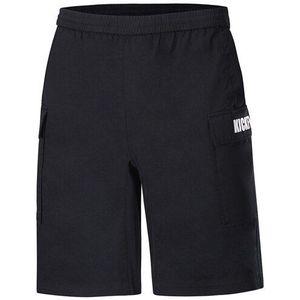 Li-Ning Mannen De Trend Walkshorts 100% Katoen Zakken Koord Regular Fit Voering Li Ning Fitness Sport Shorts AKSP109 MKD1634