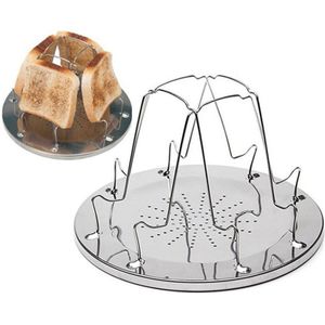 4 Slice Camping Brood Toast Lade Gas Kachels Fornuis Bbq Camping Broodrooster Rack