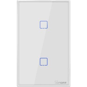 Itead Sonoff Tx T2/ T3 Ons Standaard Draadloze Wifi Licht Slimme Touch Screen Schakelaar Glas App/Voice/rf Afstandsbediening 1 2 3 Gang