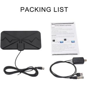 4K Digitale Hdtv Antenne Indoor Amplified Antenne 3600 Miles Range HD1080P DVBT2 Freeview Tv Hd Digitale Tv Antenne