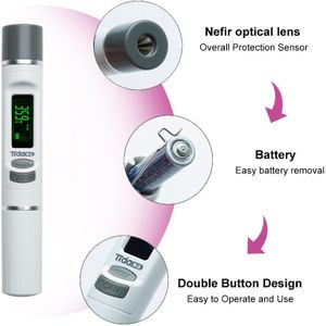 Mini Draagbare Non-contact Infrarood Thermometer 1S Quick Meting Body/Objecten &#39;Oppervlak 3 Temperatuur Modi Voor Baby volwassen