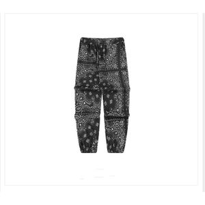 Retro Japanse Stijl Broek Mannen Casual Wear Hip Hop Cashewnoten Print Mode Broek Tij Skateboard Straat Mannen broek