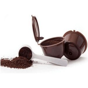 10 stks/pak Mini Capsule Koffie Cup Hervulbare Dolce Gusto Koffie Capsule Nescafe Herbruikbare Gusto Capsules gebruik 500 keer voor Thuis