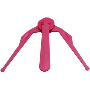 Spruw Assistent Professionele Wenkbrauw Matte Rose Red Spruw Kaart Draagbare Steeds Veranderende Wenkbrauw Heerser Reparatie