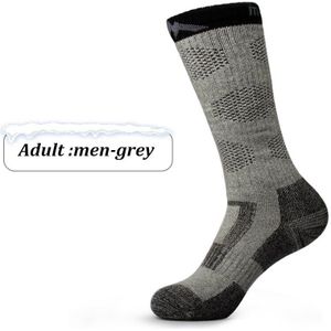 1 Paar Winter Skiën Thermische Sokken Mannen Vrouwen Kinderen Kleurrijke Skiën Voet Warmer Sokken Slijtvast Familie Sport Sokken